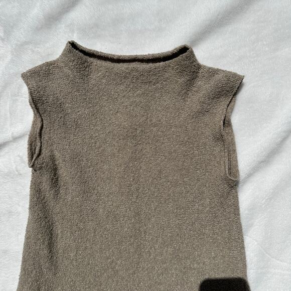 Lauren Manoogian Cotton Bouclé  Shell Dress Size 1 Small Pumice Taupe NWT $530 - Picture 11 of 16